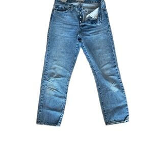 Levi's Blue Wedgie Straight Leg Women's Jeans
